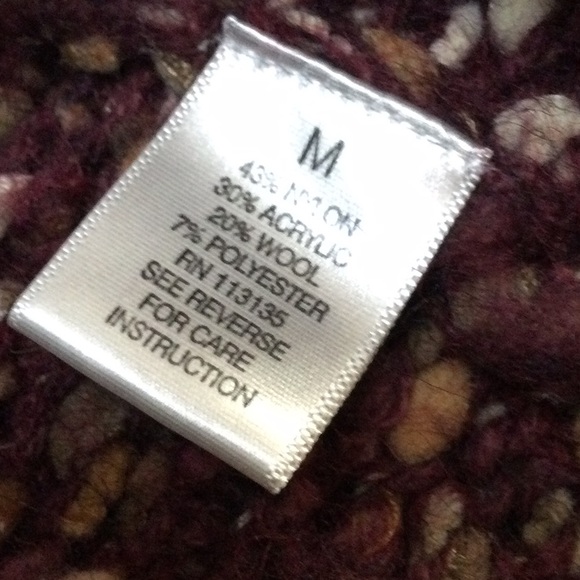 Leo and Nicole thick sweater cardigan Slight bell sleeve - Picture 6 of 6